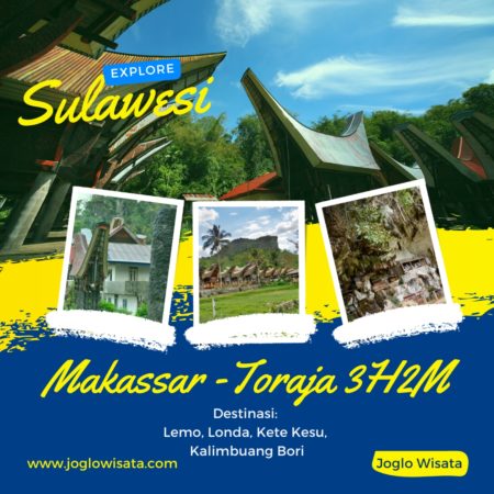 Paket Wisata Makassar - Toraja 3 Hari 2 Malam