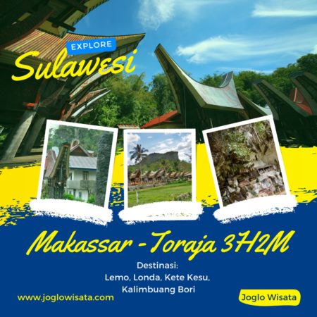 Paket Wisata Makassar - Toraja 3 Hari 2 Malam