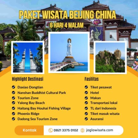 Paket Wisata China Hainan 6H4M