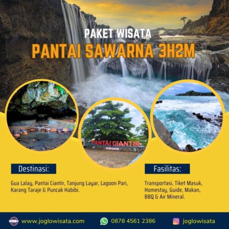 Paket Wisata Pantai Sawarna 3 Hari 2 Malam