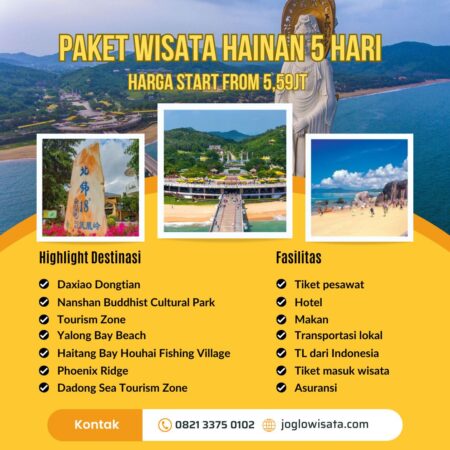 paket wisata hainan china 5 hari