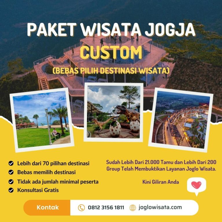 Paket Wisata Jogja Custom 1-7 Hari