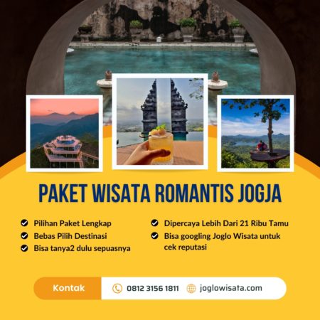 Paket Wisata Jogja Romantis 2 Hari 1 Malam