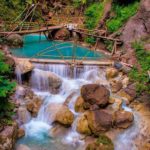 wisata air terjun kedung pedut kulon progo