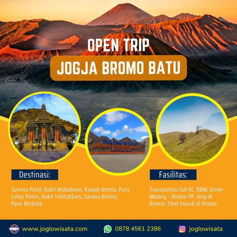 Open Trip Jogja Bromo Batu 2026