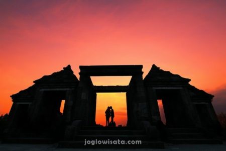 Kraton Ratu Boko Sunset