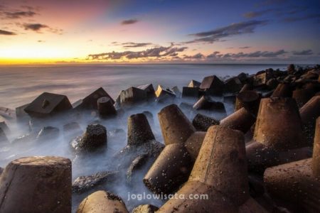 Pantai Glagah Sunset