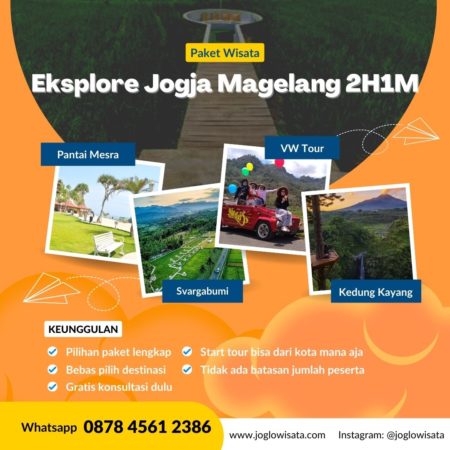 Paket Wisata Explore Jogja Magelang 2H1M