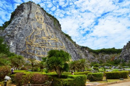 Laser Budha Hill Pattaya Thailand