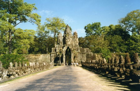 Angkor Thorn South Gate Kamboja