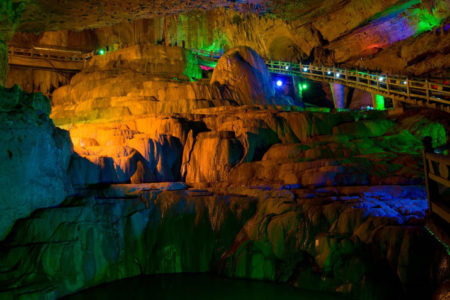 Jiuxiang Caves Kunming China