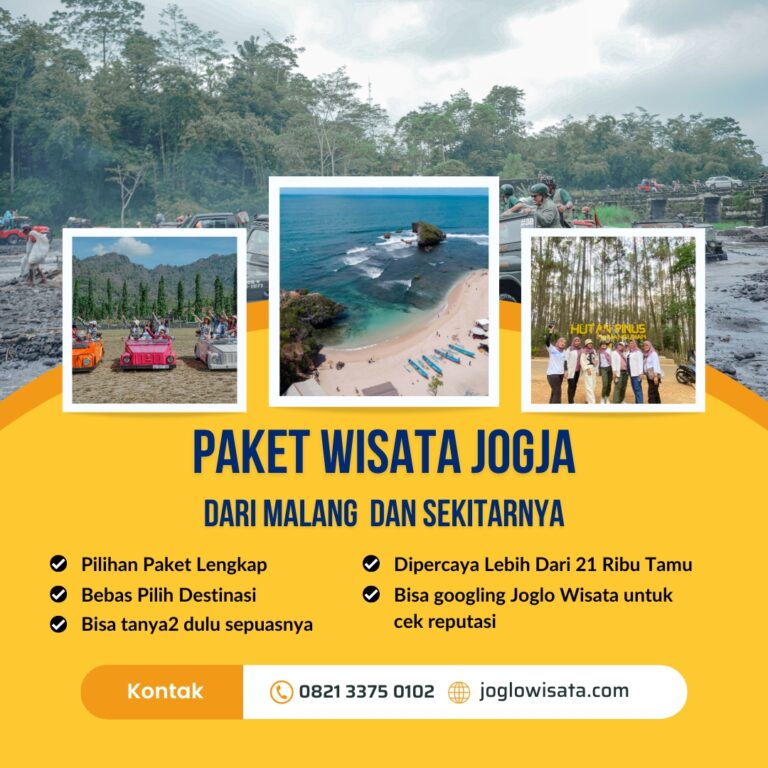 Paket Wisata Dari Malang Ke Jogja Terbaru
