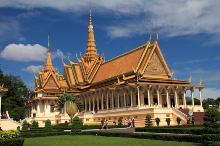 Royal Palace Phnom Penh Kamboja