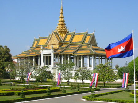 Royal Palace Phnom Penh Kamboja