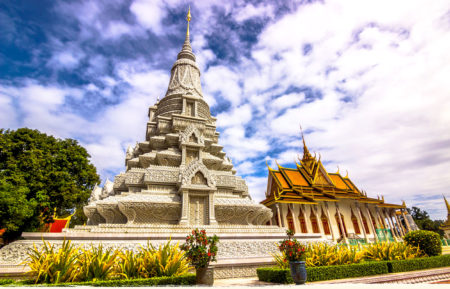 Silver Pagoda Phnom Penh Kamboja