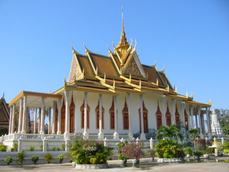 Silver Pagoda Phnom Penh Kamboja