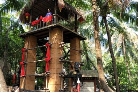Yetian Miao Minority Nationality Village Hainan China