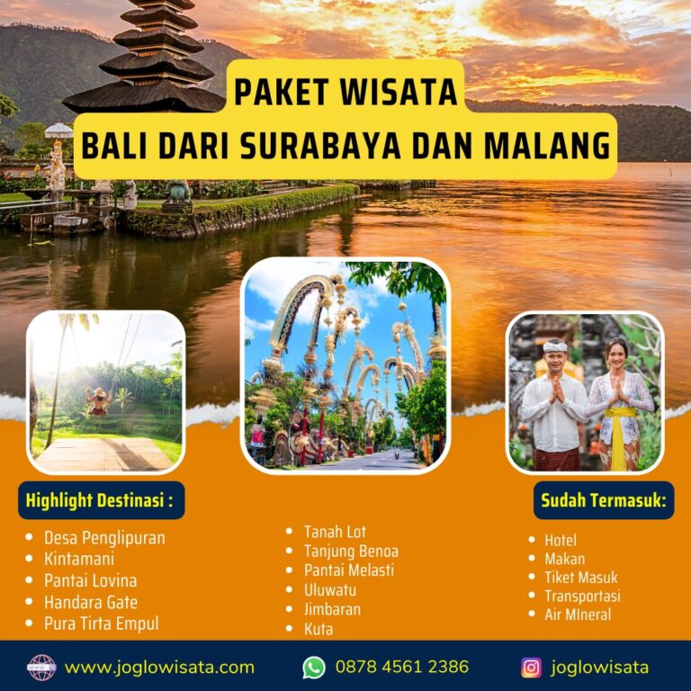 Paket Wisata Bali Dari Surabaya dan Malang