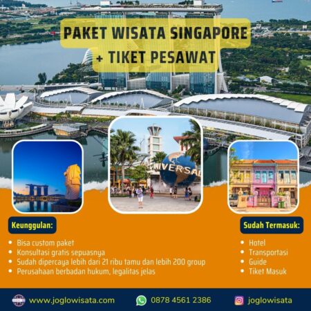 Paket Wisata Singapore Termasuk Tiket Pesawat