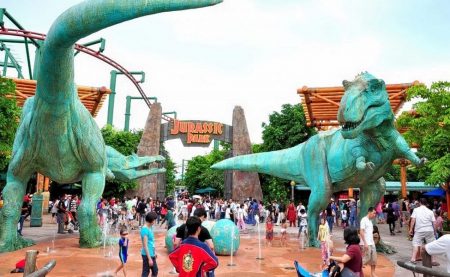 Universal Studio Singapore - Jurassic Park