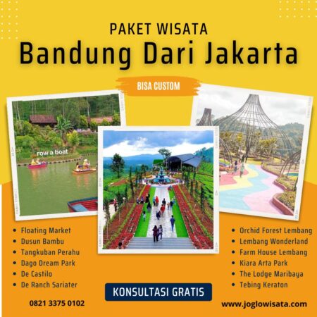 Paket Wisata Jakarta Bandung 2 Hari 1 Malam