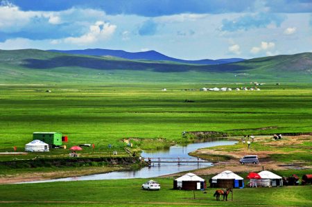 Xilamuren Grassland Mongolia