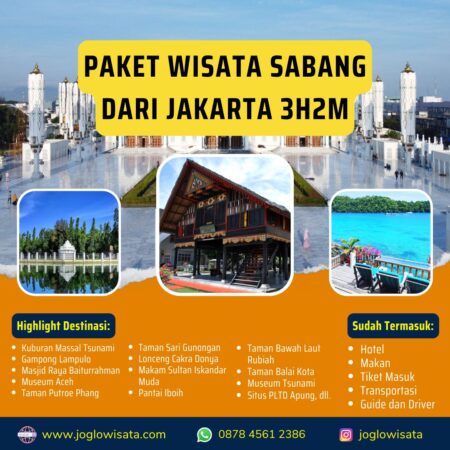 Paket Wisata Sabang Dari Jakarta