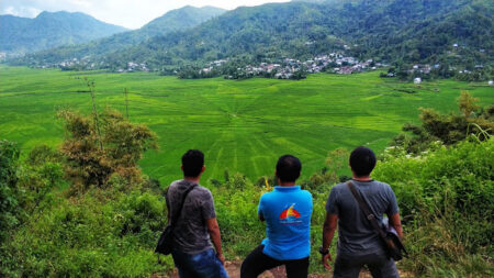 Sawah Lingko-joglo wisata