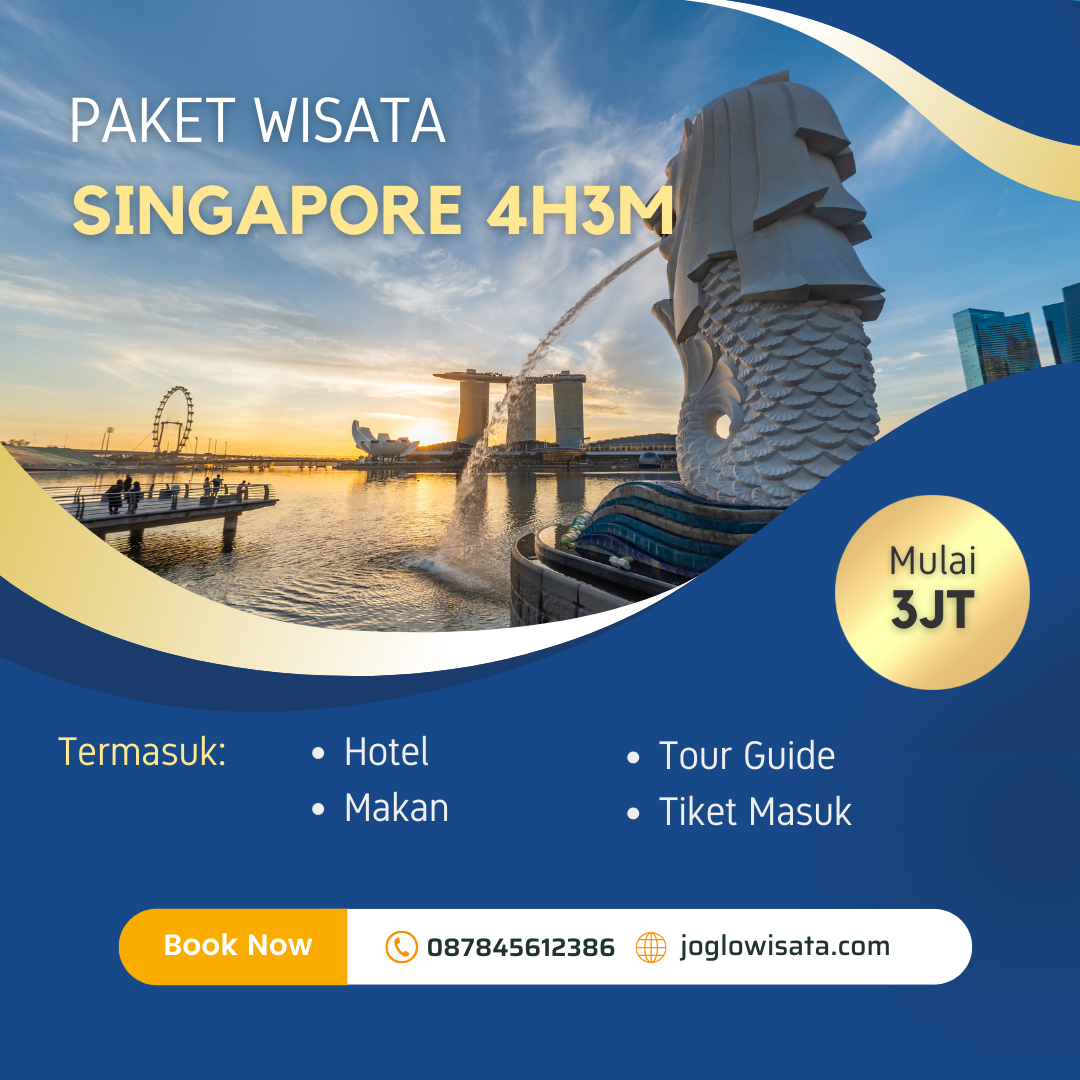 paket tour singapore 4 hari 3 malam