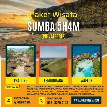 Paket Wisata Sumba 5 Hari 4 Malam