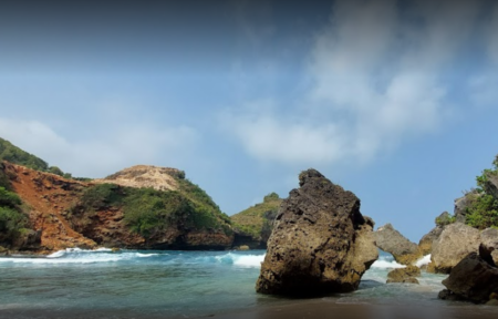 pantai krokoh gunungkidul