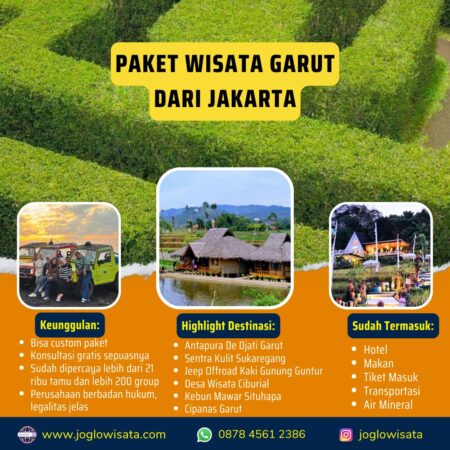 paket wisata garut dari jakarta