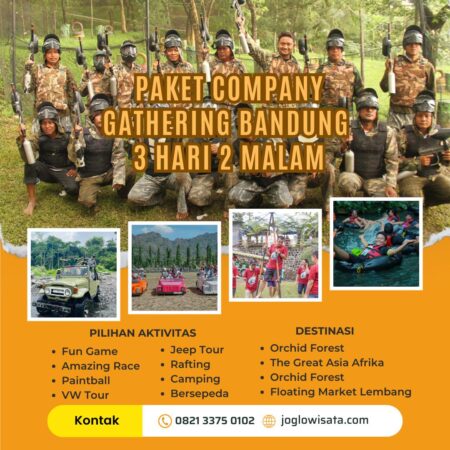 Paket Company Gathering Bandung 3H2M