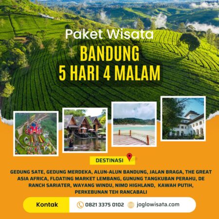 Paket Wisata Bandung 5 Hari 4 Malam