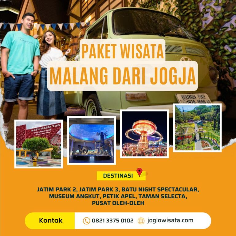 Paket Wisata Malang dari Jogja