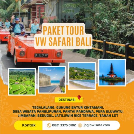 Paket Tour VW Safari Bali
