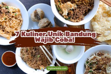 Kuliner Unik Bandung ini Wajib Kamu Coba
