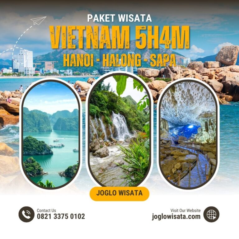 Paket Wisata Vietnam 5 Hari 4 Malam (Hanoi, Halong, Sapa, Fansipan)