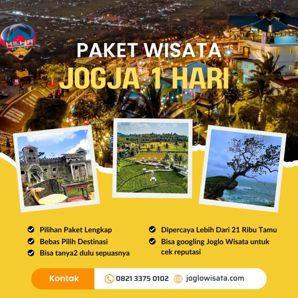 Paket Wisata Jogja 1 Hari