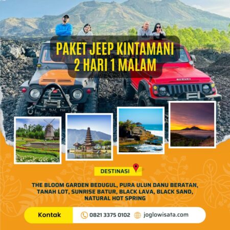 Paket Jeep Kintamani 2 hari 1 malam
