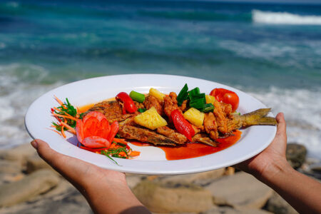 kuliner pantai klayar