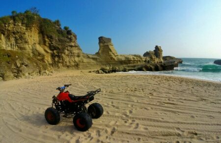 ATV pantai klayar