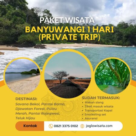 Paket Wisata Banyuwangi 1 Hari (Private Trip)