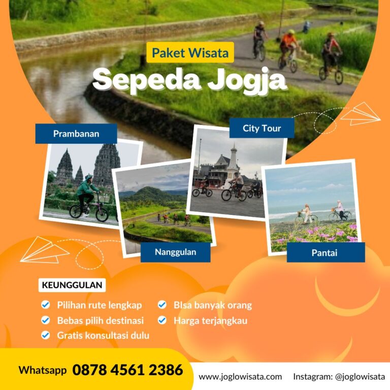 Paket Wisata Sepeda Jogja Mulai Rp200rb Dengan 10+ Rute Pilihan
