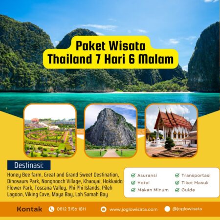 Paket Wisata Thailand 7 Hari 6 Malam