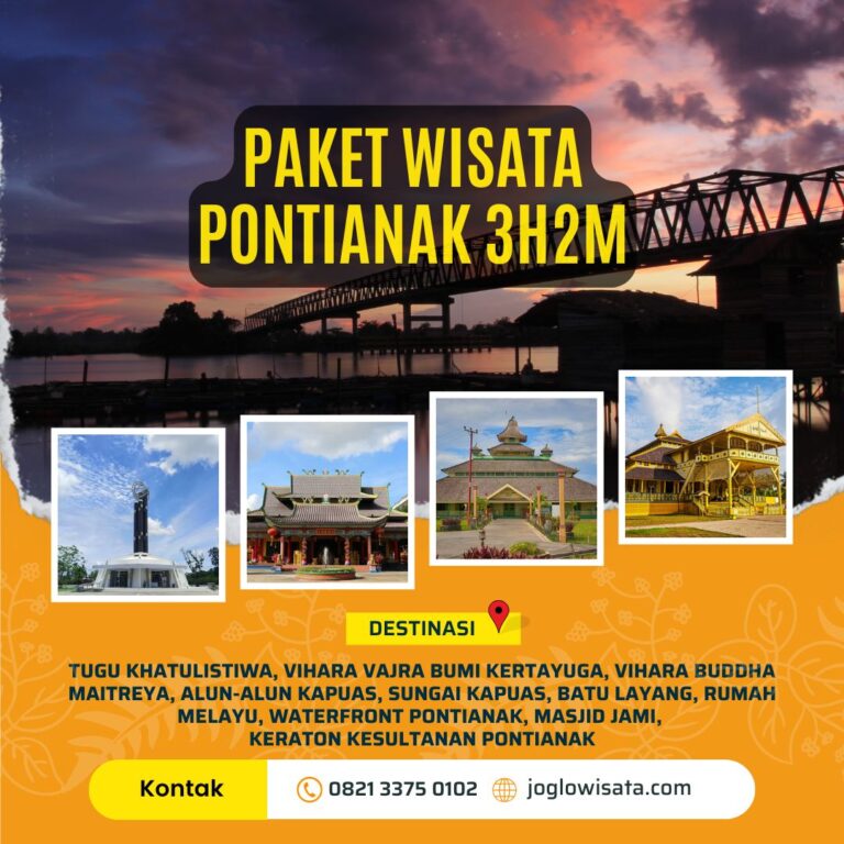 Paket Wisata Pontianak 3 Hari 2 Malam