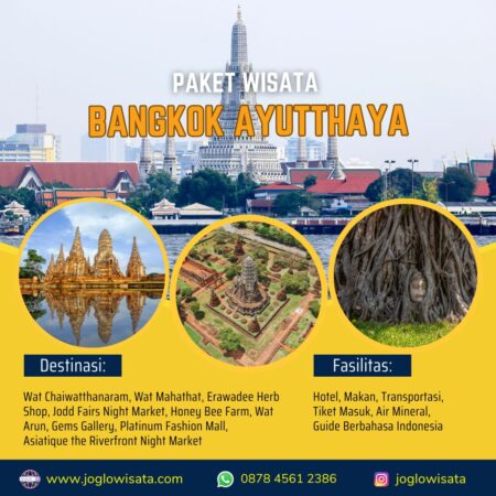 Paket Wisata Bangkok Ayutthaya