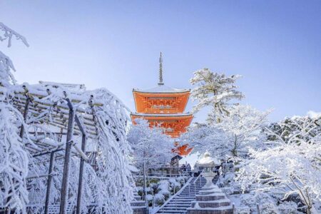 Kyoto, Kuil Bersalju dan Iluminasi