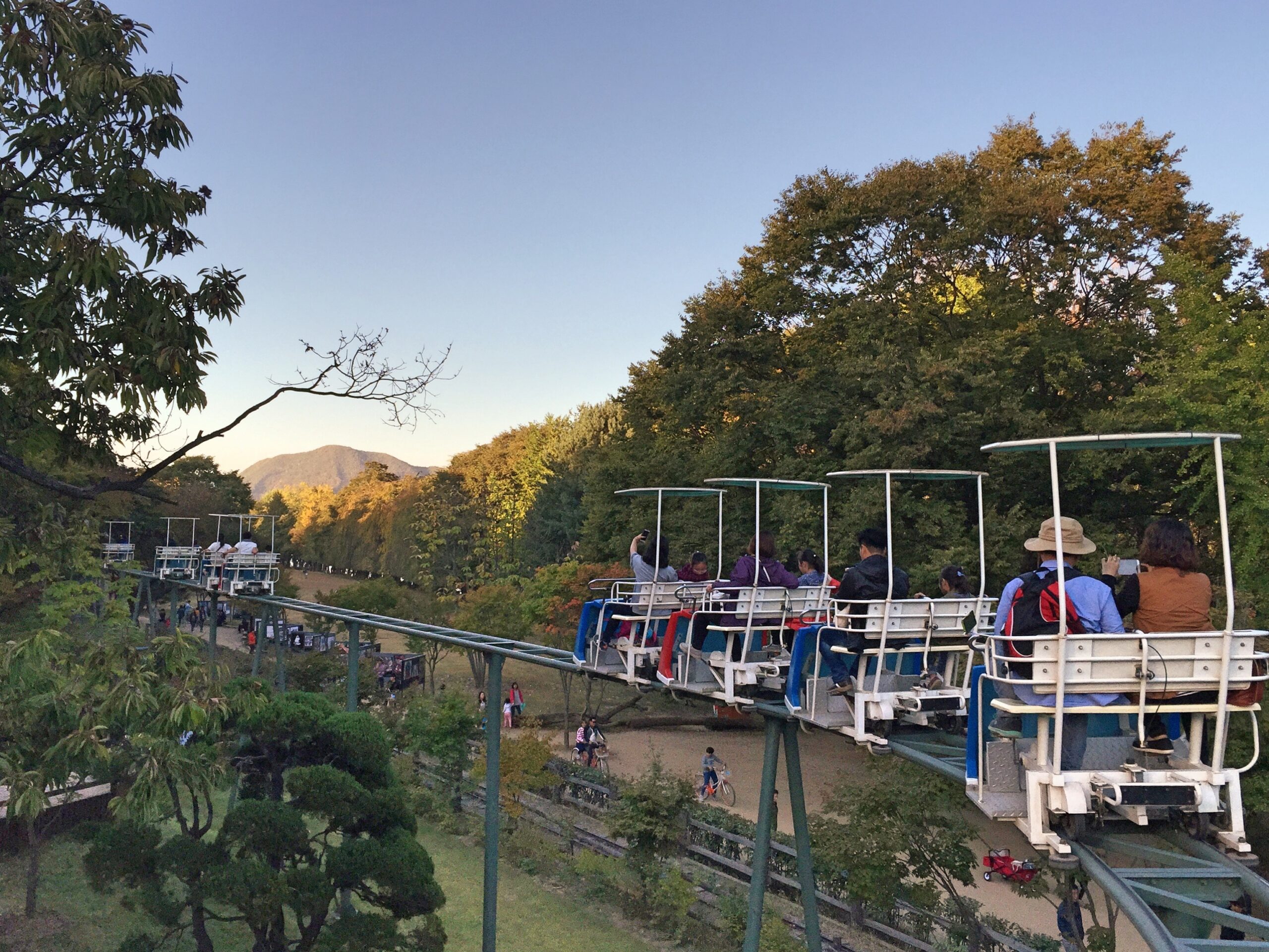 Sky Bike di Nami Island