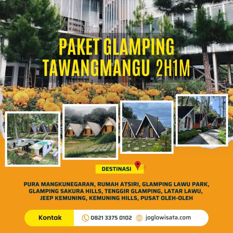 Paket Glamping Tawangmangu